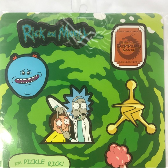 Magnete Decorativo 3D Rick & Morty - In Schiuma, Ufficiale, Per Frigorifero E Superfici Metalliche - 2